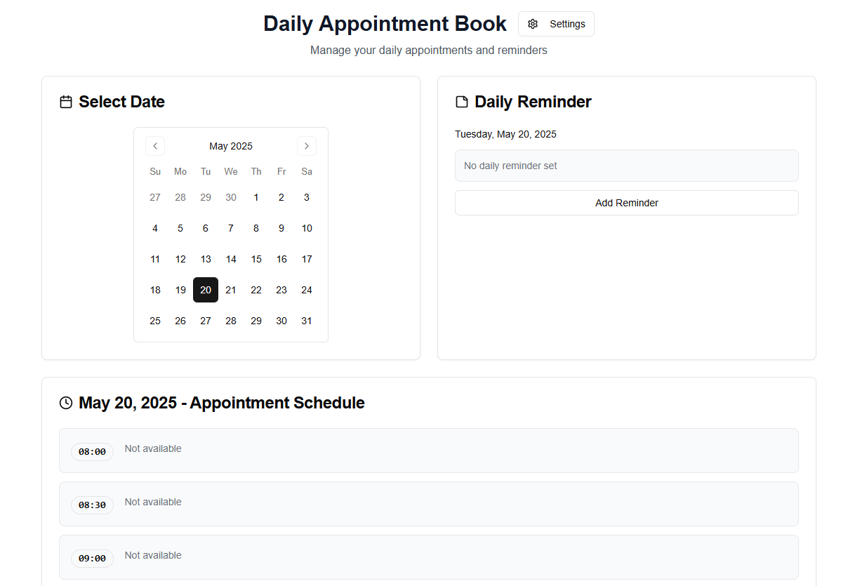 Pet Grooming Appointment System